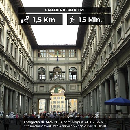 Il Cuore Di Firenze + Corte Privata+ Wifi+Ac Εξωτερικό φωτογραφία